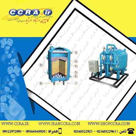 سازنده مخازن فیلتر شنی با سیلیس